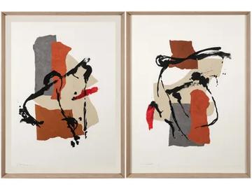 Argos I & II - Paper Painting by NOVOCUADRO ART COMPANY - view 2